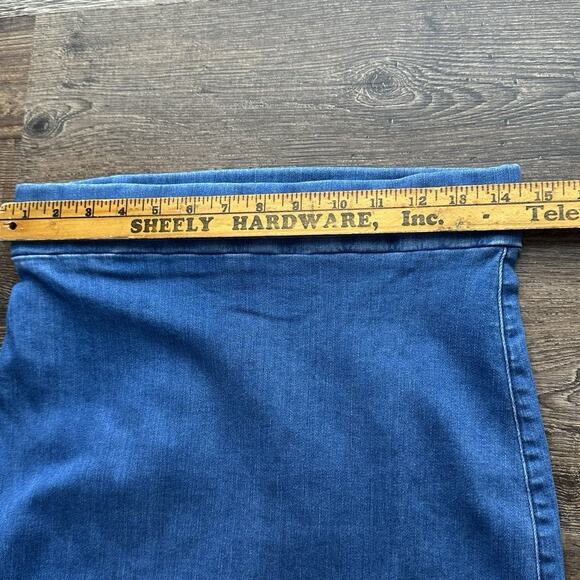 Frank & Eileen Donegal Unforgettable Skirt in 1977 Medium Denim Wash Size 4 NWT - Picture 10 of 12